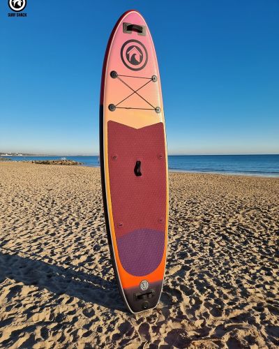 Sunset paddleboard